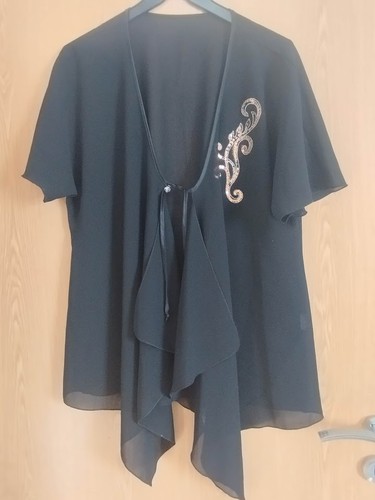 Chiffon überwurf bolero - chiffon-Überwurf/,