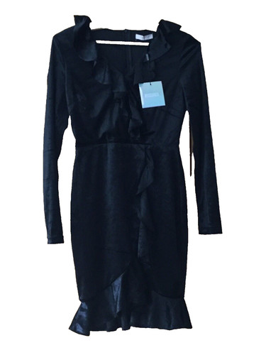 Damen mode schwarzes - mode, samt