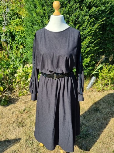 Vintage 80er langes kleid - vintage,