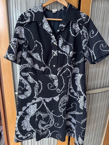 Vintage hemdblusenkleid 80er - vintage, hemdblusenkleid,