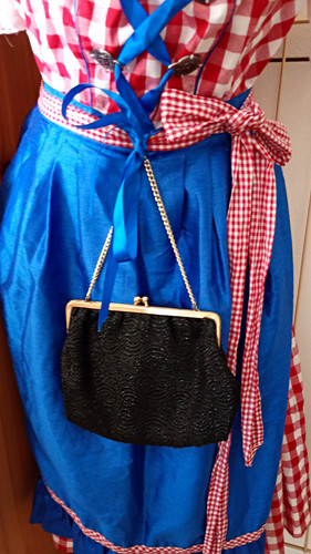 Abendtasche schwarz vintage - abendtasche,