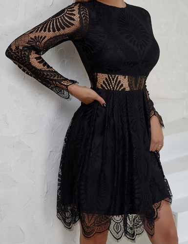 Elegnates abendkleid kurz mit - kurz,