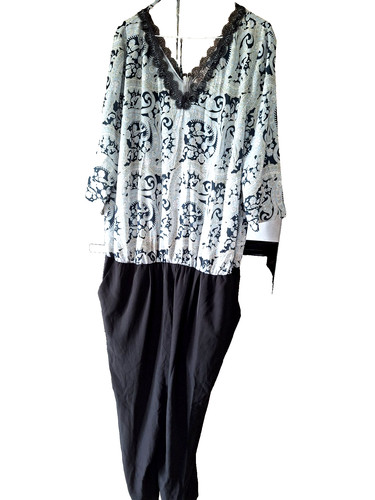 Eleganter designer overall mit - eleganter,